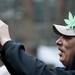 A Hash Bash attendee takes a picture on Saturday, April 6. Daniel Brenner I AnnArbor.com